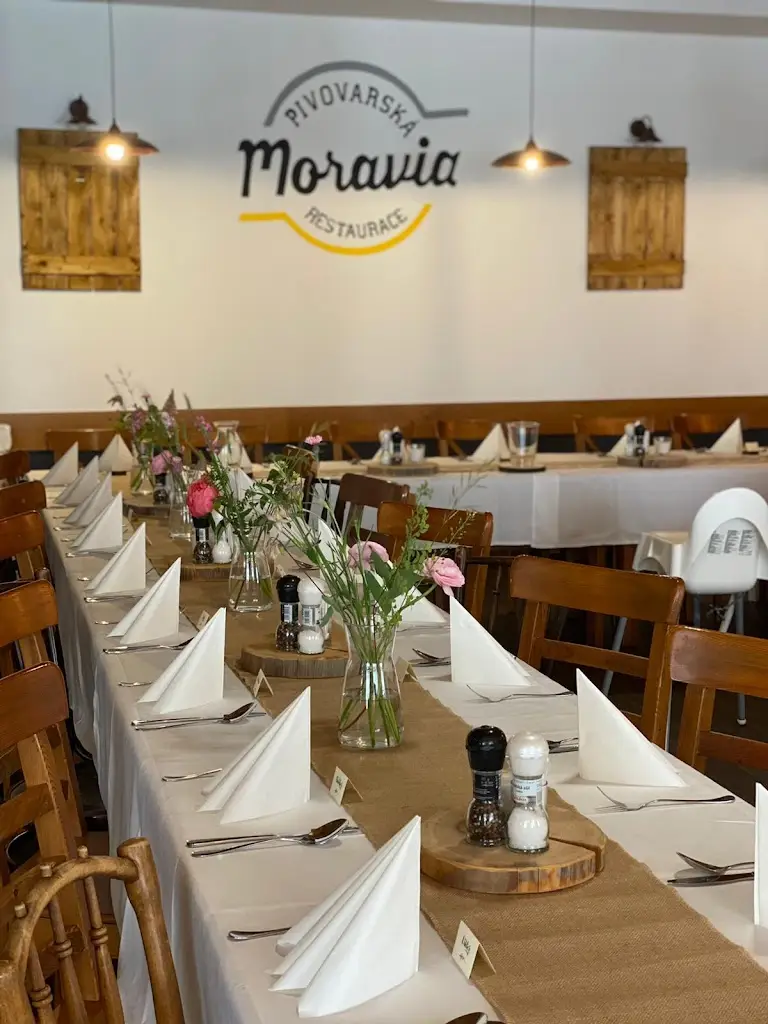 Pivovarská restaurace Moravia ristorante a Mokrá Hora