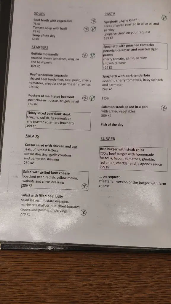 Menu_BRIO Restaurant_České Budějovice_image_2