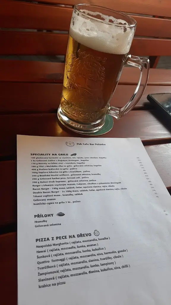 Menu_Pub Café Bar Polánka_Moravský Krumlov_immagine_1