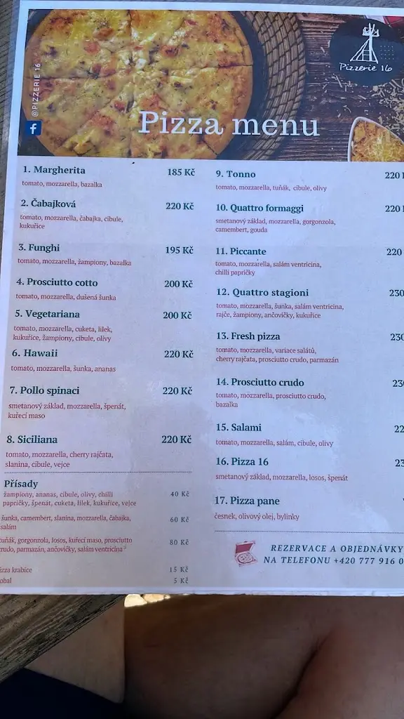 Menu_Pizzerie 16_Nedvědice_image_4