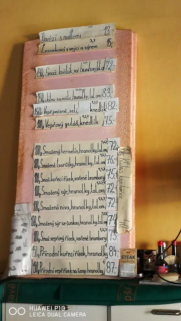 Menu_Pohostinství u mostu_Nosislav_immagine_4