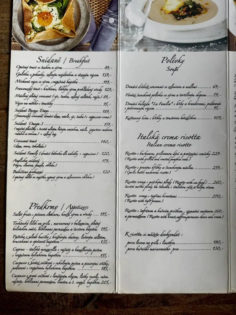 Menu_La Familia Café_Okres Znojmo_image_1