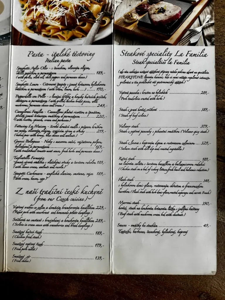 Menu_La Familia Café_Okres Znojmo_image_2