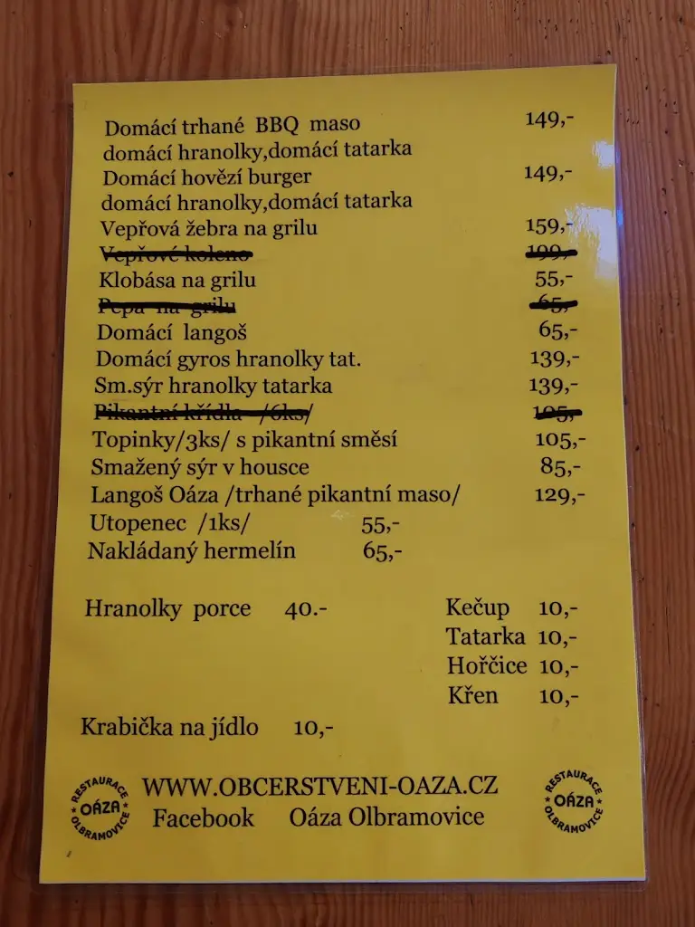 Menu_Restaurace Oáza_Olbramovice_image_2