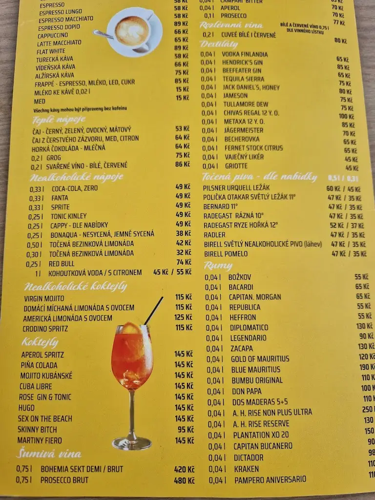 Menu_Restaurant Arena_Okres Vyškov_immagine_4