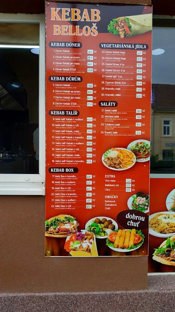 Menu_KEBAB BELLOŠ_Pohořelice_immagine_3