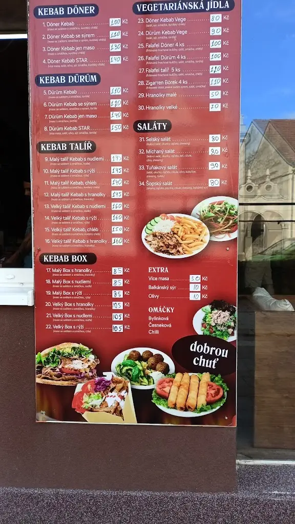 Menu_KEBAB BELLOŠ_Pohořelice_immagine_4