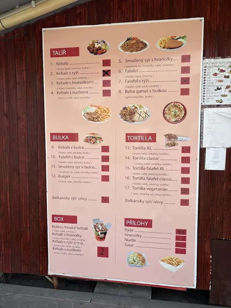 Hladové okno ristorante a Pohořelice