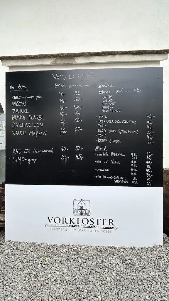 Menu_Klášterní pivovar Porta Coeli_Předklášteří_image_1