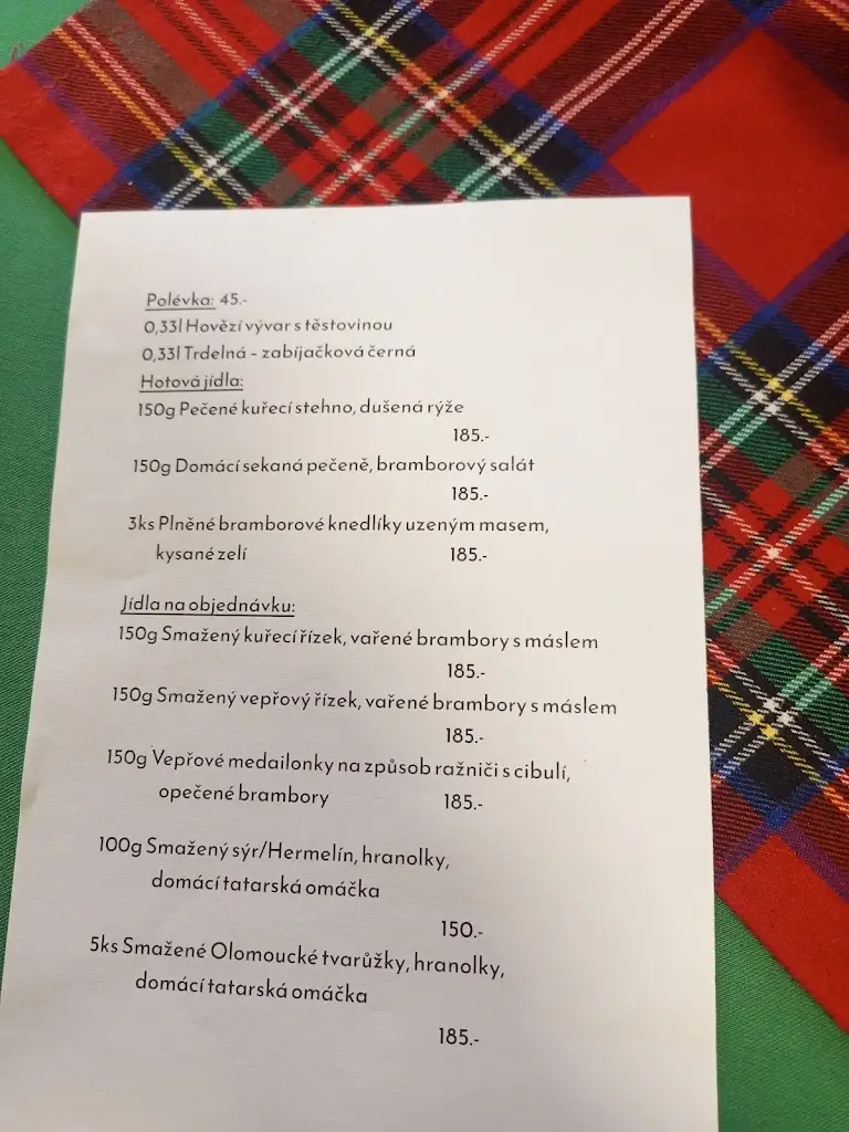 Menu_Restaurace V Chaloupkách_Předklášteří_image_1