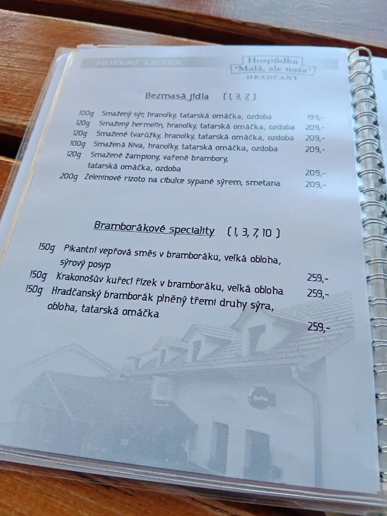 Menu_HOSPŮDKA MALÁ ALE NAŠA_Předklášteří_image_4