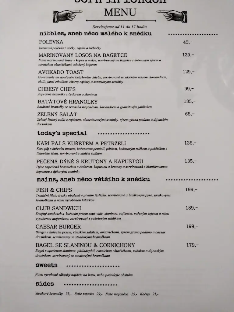 Menu_Born in London_České Budějovice_image_4
