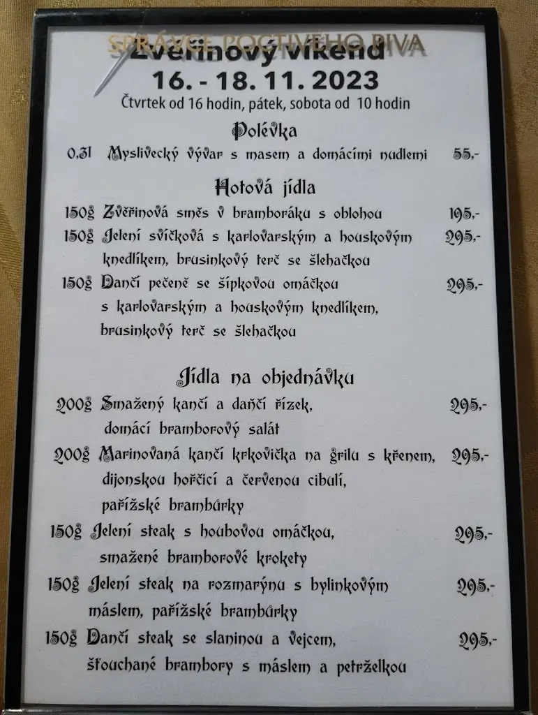 Menu_Restaurace Sklep_Předklášteří_immagine_3