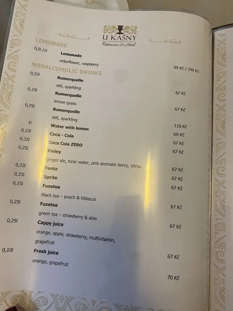 Menu_Restaurace & Hotel U Kašny_Rajhrad_image_4