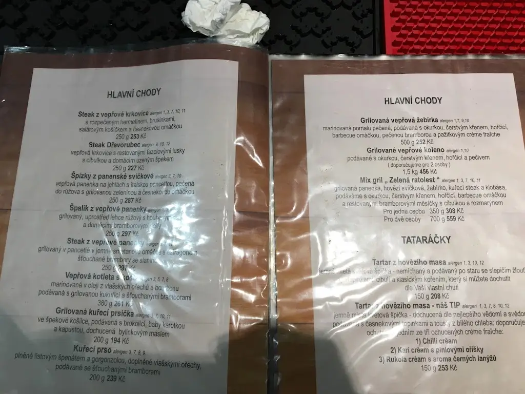 Menu_Kozlovna u Zelené Ratolesti_České Budějovice_image_1