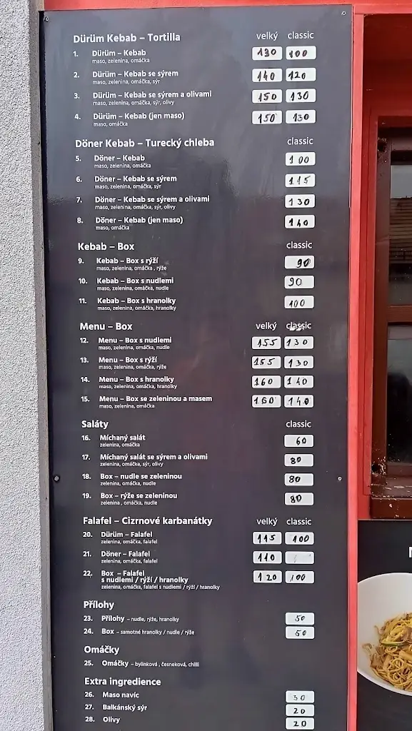 Menu_Kebab Nur Rajhrad_Rajhrad_immagine_1