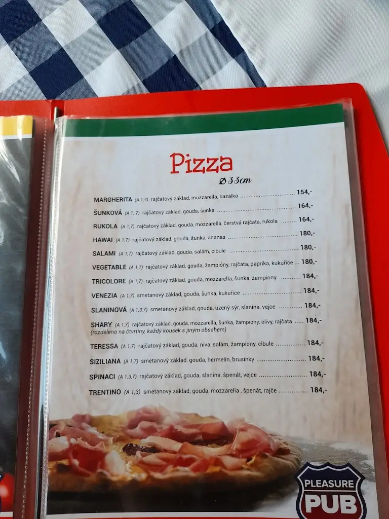 Menu_Pleasure PUB_Rajhrad_image_2