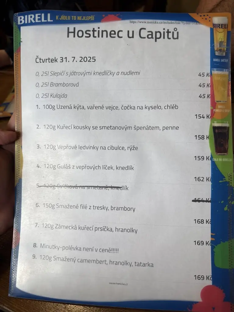 Menu_Hostinec u Capitů_Rohatec_image_1