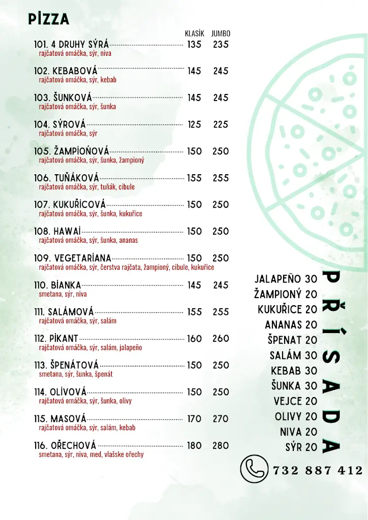 Menu_Kebab & Pizza Veis_Bechyně_image_2