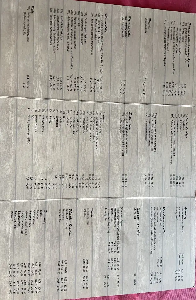 Menu_Hostinec Na Zahrádce České Budějovice_České Budějovice_image_2