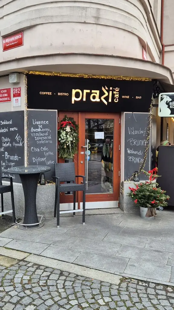 Praži Café restaurant in České Budějovice