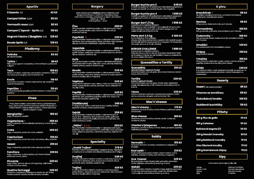 Menu_Bistro Bar Bouda_České Budějovice_image_1