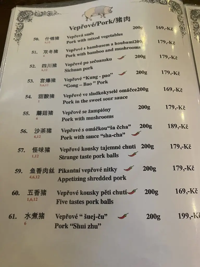 Menu_Čínská restaurace XI HU_Říčany_image_4