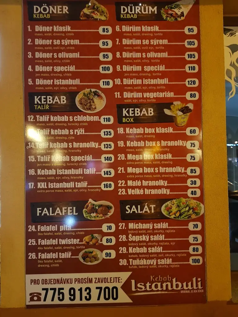 Menu_Kebab Istanbul_Říčany_image_3