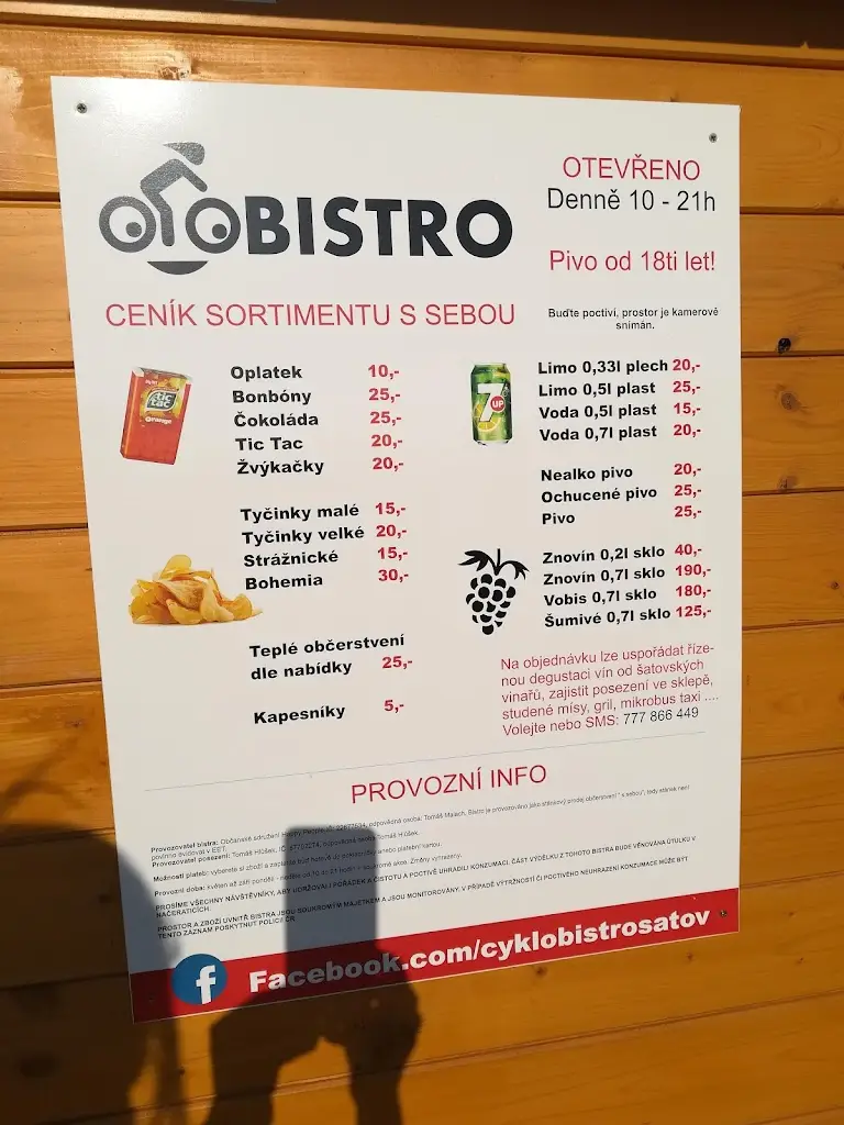 Menu_Cyklo Bistro Šatov_Šatov_image_1