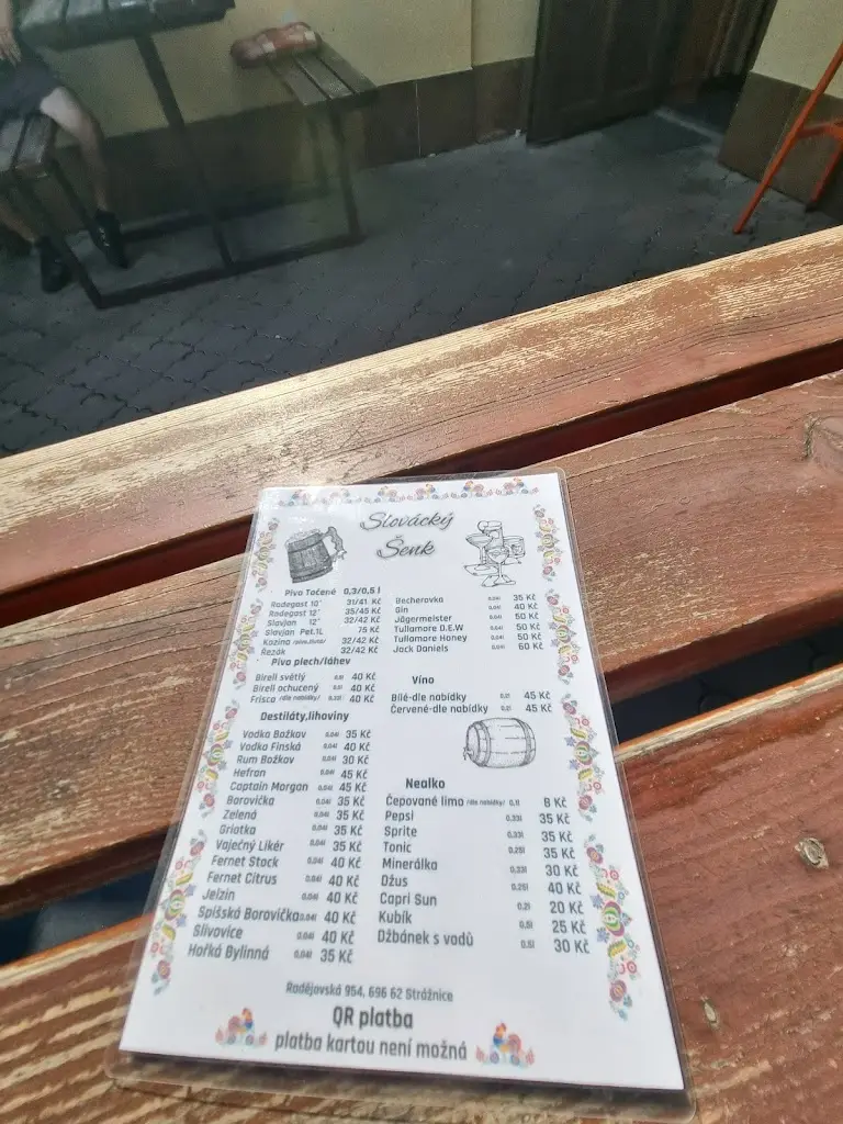 Menu_Minipivovar Strážnický SLAVJAN & Slovácký Šenk_Strážnice_image_1