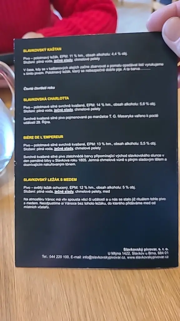 Menu_Slavkovský pivovar_Slavkov u Brna_image_4