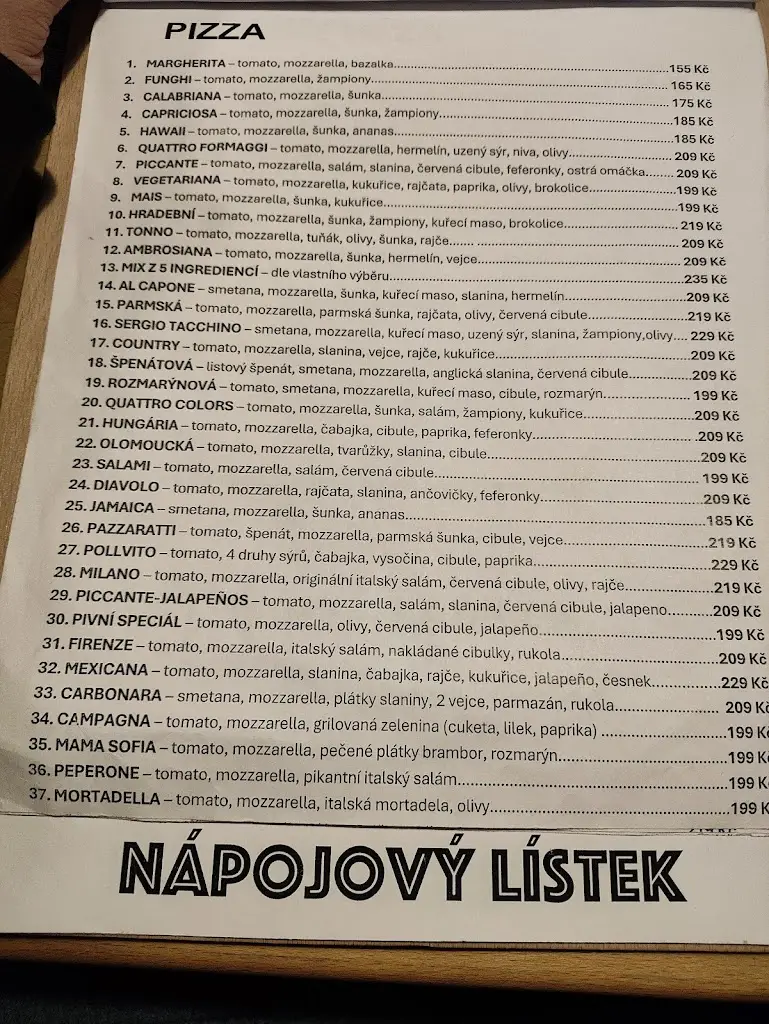 Menu_Restaurace Na hradbách_Slavkov u Brna_image_4