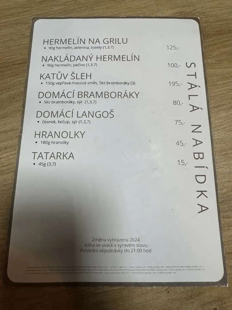 Menu_U Seňora_Telnice_image_1