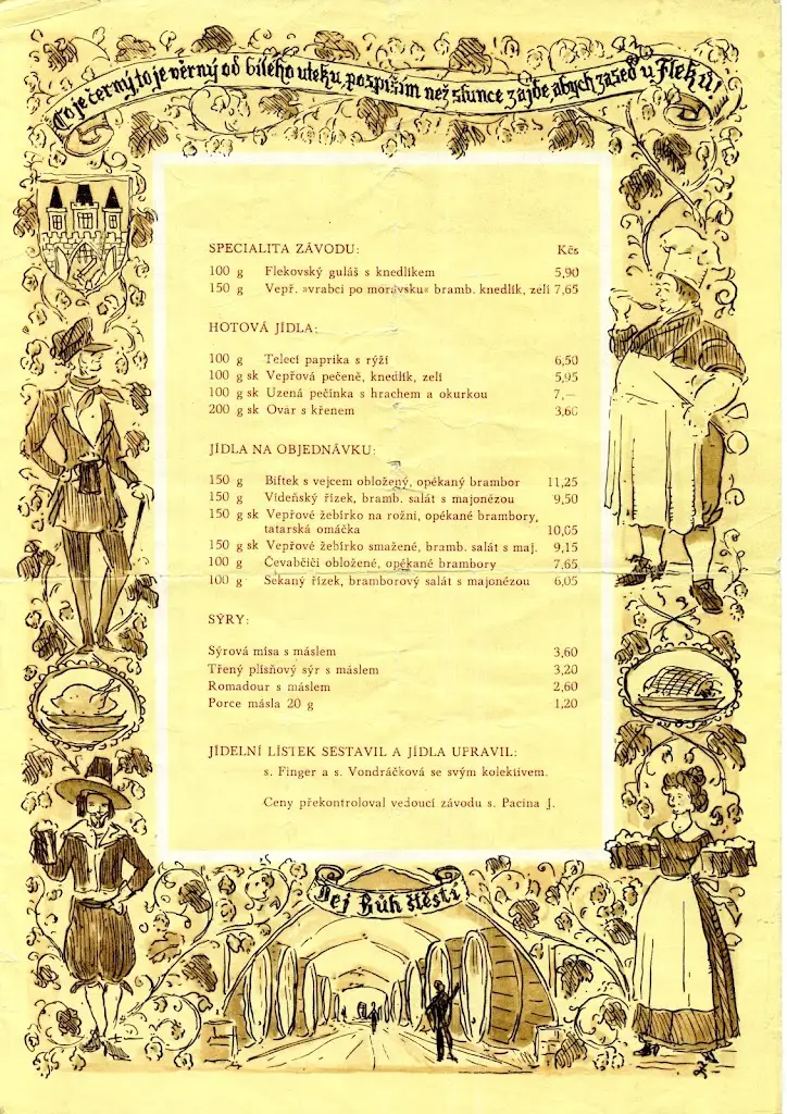 Menu_Petr Laštůvka - Pohostinství u Laštůvků_Telnice_image_1