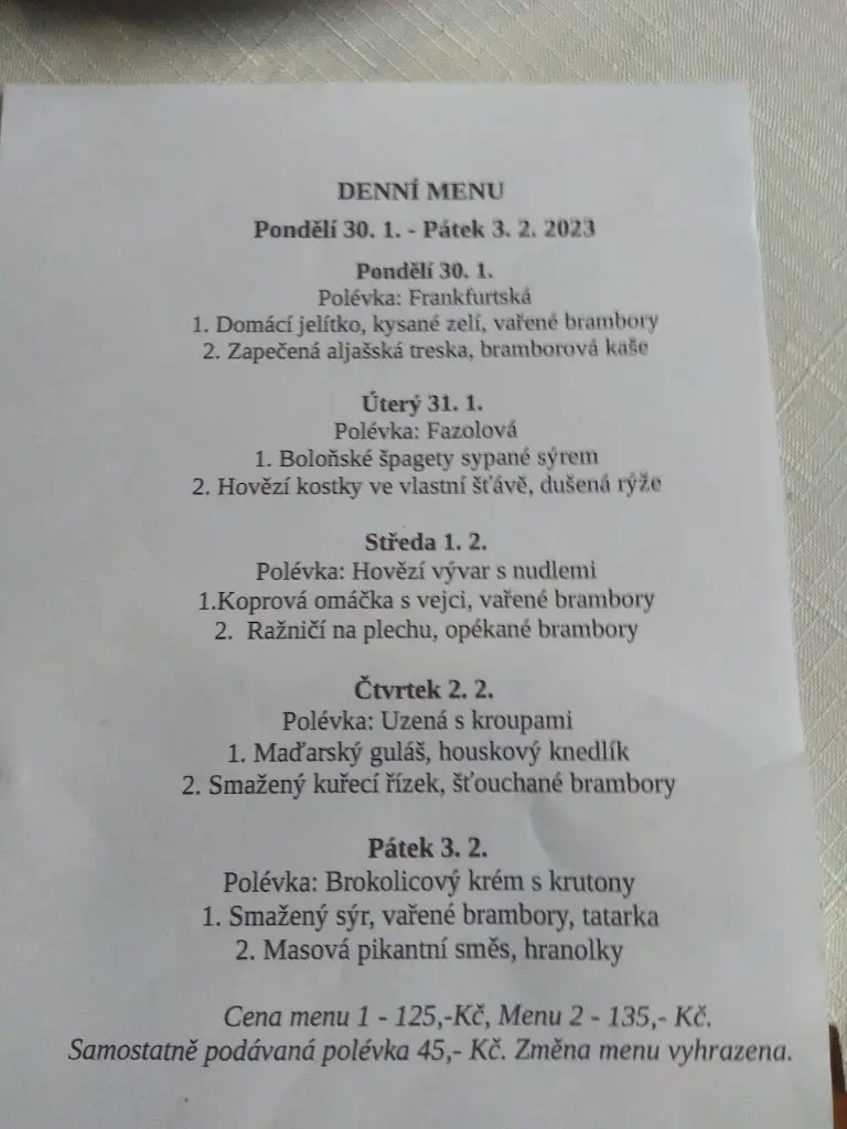 Menu_Horse Farm Lechovice_Tasovice_immagine_1