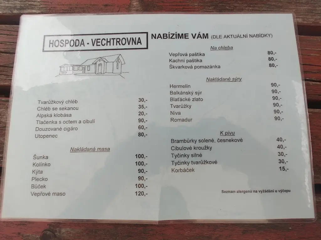 Menu_Hospoda Vechtrovna_Troubsko_image_3