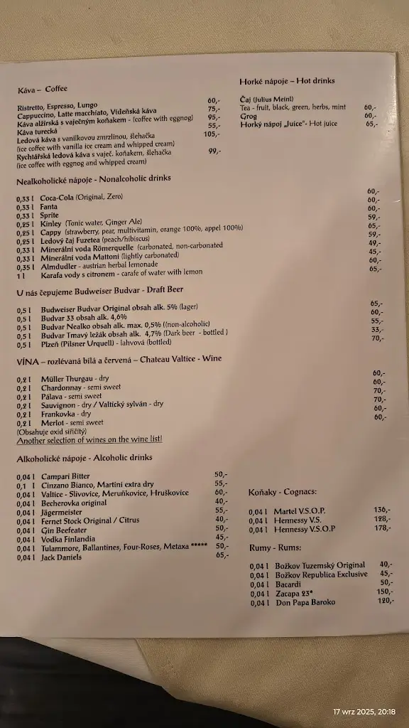 Menu_Restaurace Valtická Rychta_Valtice_image_2