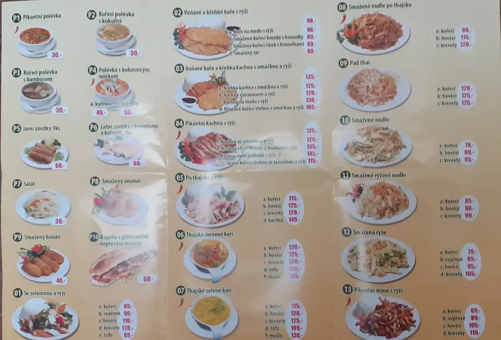 Menu_Pho 999_Týnec_image_3