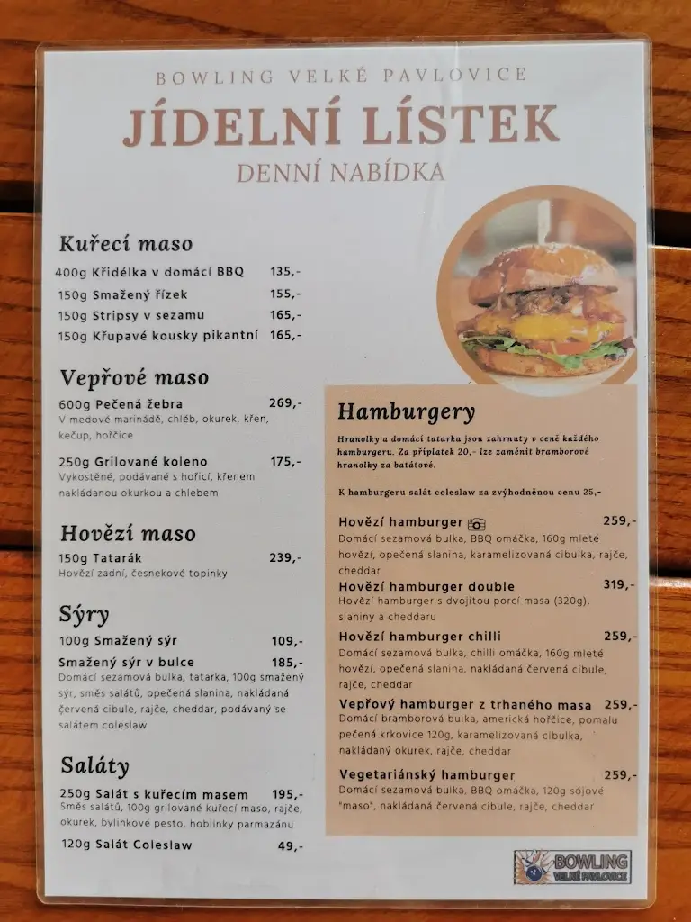 Menu_Bowling Velké Pavlovice_Velké Pavlovice_image_2