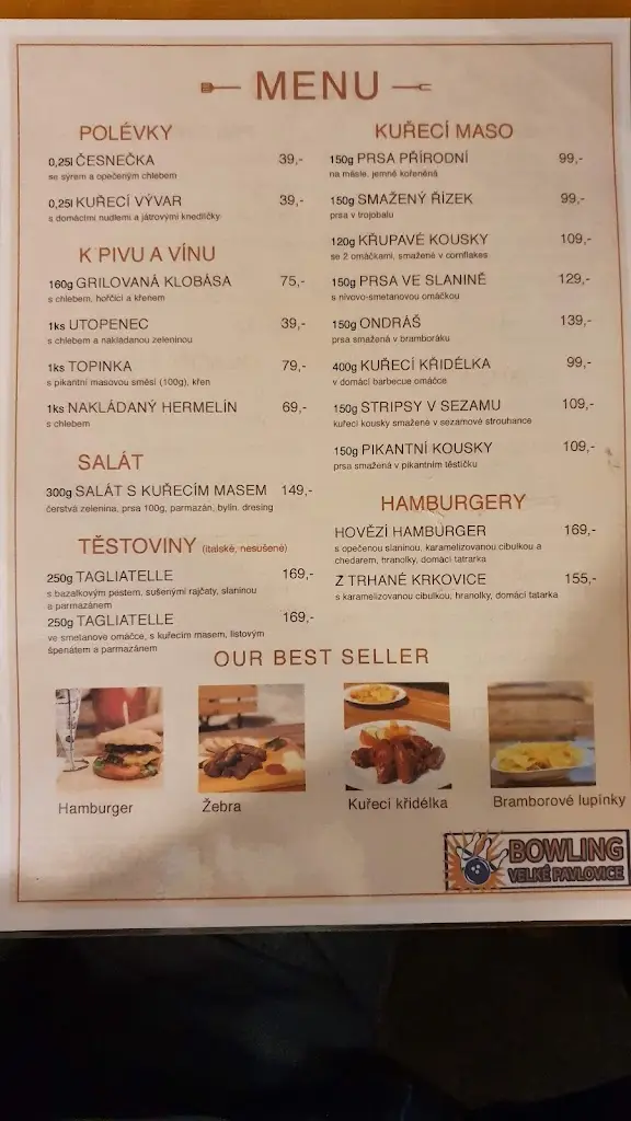 Menu_Bowling Velké Pavlovice_Velké Pavlovice_image_3