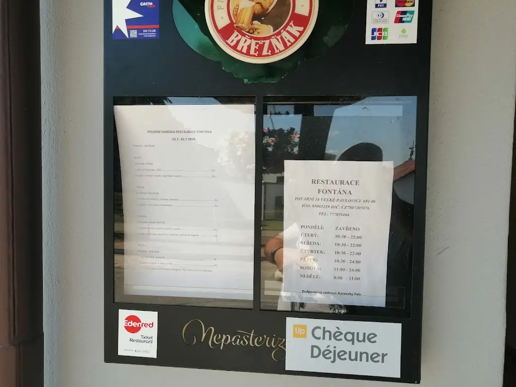 Menu_Restaurace Fontána_Velké Pavlovice_image_2