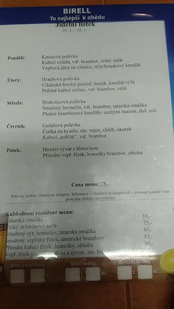 Menu_Restaurace Sport_Velké Pavlovice_image_1