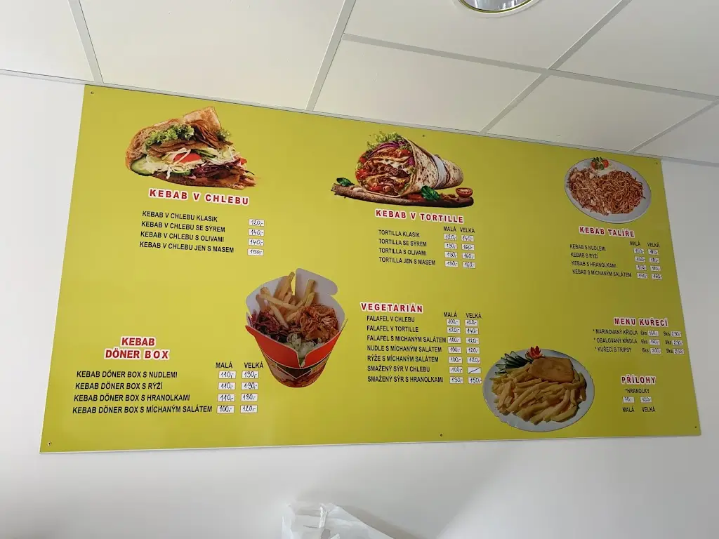Menu_Kebab Pavlovice_Velké Pavlovice_image_1