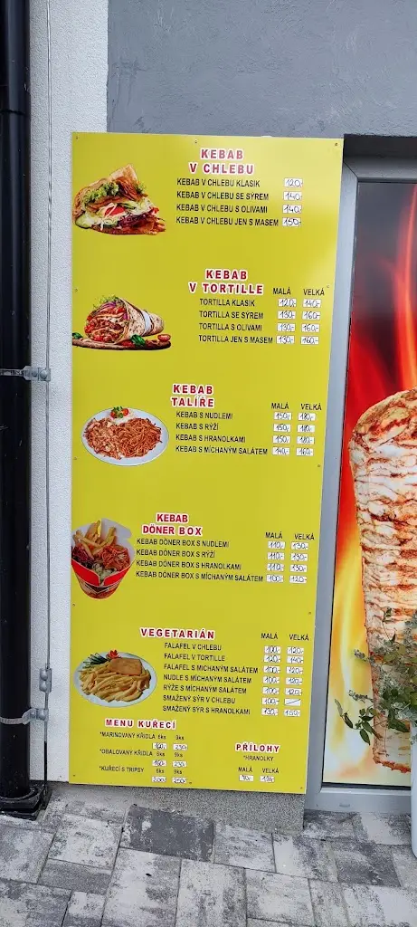 Menu_Kebab Pavlovice_Velké Pavlovice_image_2