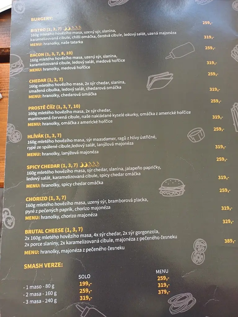 Menu_Burger Bistro Na Zahradě_Velké Bílovice_image_1