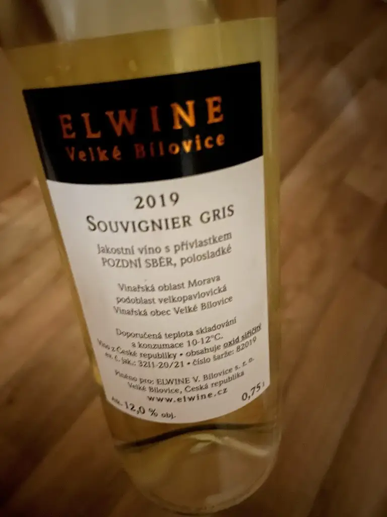H ana (*)_Vinařství Elwine Velké Bílovice s.r.o._Velké Bílovice_review