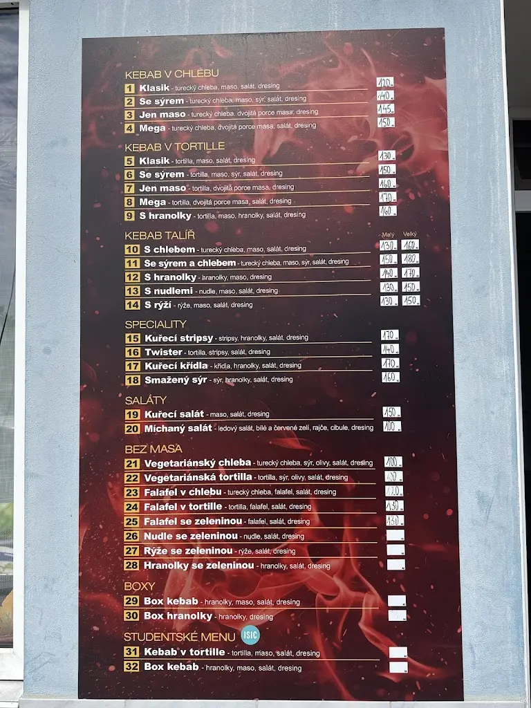 Menu_Dunya Kebab_Velké Bílovice_image_1