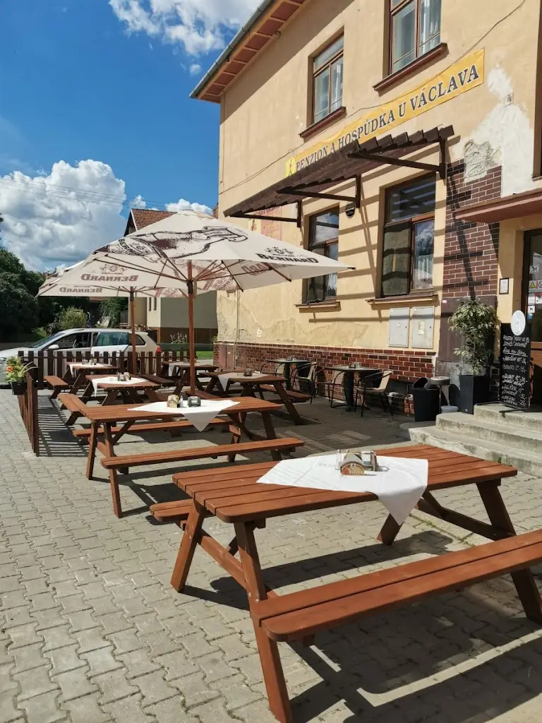 PENZION A HOSPŮDKA U VÁCLAVA ristorante a Veverská Bítýška