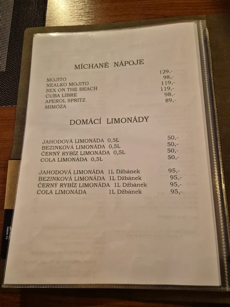 Menu_Restaurace Bowling Vracov_Vracov_image_2