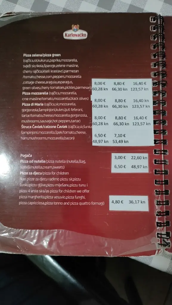 Menu_Pizzeria D-dinamo Vrbovec_Vrbovec_immagine_3